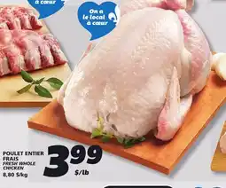 IGA FRESH WHOLE CHICKEN offer