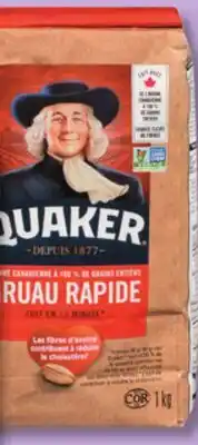 IGA QUAKER INSTANT OATMEAL offer