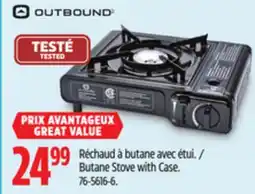 Canadian Tire Outbound Butane Stove with Case offer