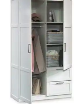 Canadian Tire 2-Door, 2-Drawer Wardrobe offer