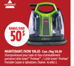 Canadian Tire Bissell Little Green ProHeat Portable Carpet & Upholstery Cleaner offer