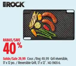 Canadian Tire The Rock 17 x 12˝ Reversible Grill offer