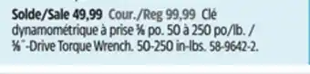 Canadian Tire 3⁄8˝-Drive Torque Wrench offer