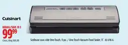 Canadian Tire One-Touch Vacuum Food Sealer offer