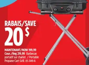 Canadian Tire Portable Propane Cart Grill offer