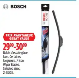 Canadian Tire Icon Wiper Blades offer