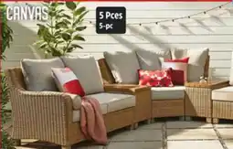 Canadian Tire 2 loveseats, corner chair and 2 coffee tables offer