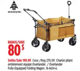 Canadian Tire Overlander Fully-Equipped Folding Wagon offer