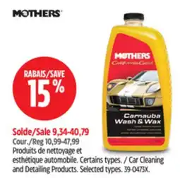 Canadian Tire Car Cleaning and Detailing Product offer