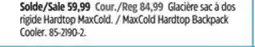 Canadian Tire MaxCold Hardtop Backpack offer