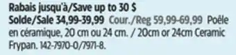 Canadian Tire 20cm or 24cm Ceramic Frypan offer