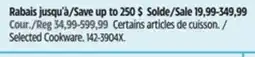 Canadian Tire Selected Cookware offer