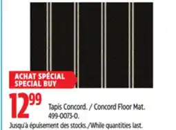 Canadian Tire Concord Floor Mat offer