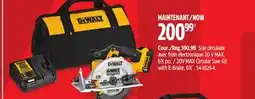 Canadian Tire Dewalt 20V MAX Circular Saw Kit with E-Brake, 61⁄2˝ offer