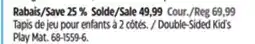 Canadian Tire Double-Sided Kid's Play Mat offer