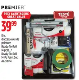 Canadian Tire Premier Ready-To-Roll 14-Pc Paint Set offer