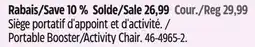 Canadian Tire Regalo Portable Booster/Activity Chair offer