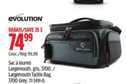 Canadian Tire Evolution Largemouth Tackle Bag, 3700 Grey offer