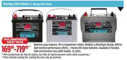 Canadian Tire Marine/RV/Solar Batteries offer