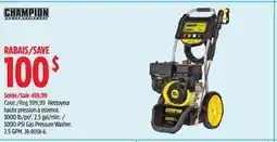 Canadian Tire Champion 3000-PSI Gas Pressure Washer offer