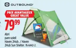 Canadian Tire Haven 2Hub Sun Shelter offer