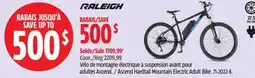 Canadian Tire Raleigh Ascend Hardtail Mountain Electric Adult Bike offer