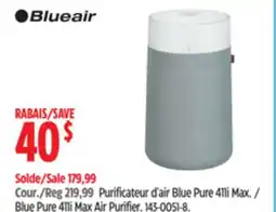 Canadian Tire Blue Pure 411i Max Air Purifier offer