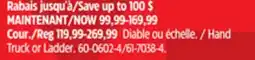 Canadian Tire Hand Truck or Ladder offer