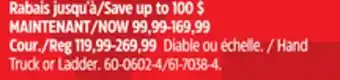 Canadian Tire Hand Truck or Ladder offer