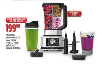 Canadian Tire Ninja High-Speed Blender offer
