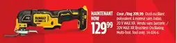 Canadian Tire 20V MAX XR Brushless Oscillating Multi-Tool offer