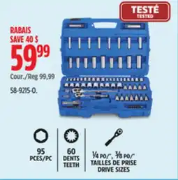 Canadian Tire General Use Socket Set offer