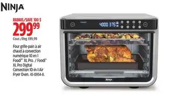Canadian Tire Foodi XL Pro Digital Convection 10-in-1 Air Fryer Oven offer