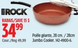 Canadian Tire The Rock 28cm Jumbo Cooker offer