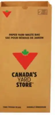 Canadian Tire Canadian Tire Compostable 2-Ply Leaf Bags, 20-Pack offer