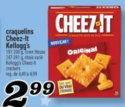 Marché Richelieu CRAQUELINS CHEEZ‑IT KELLOGG'S | KELLOGG'S CHEEZ-IT CRACKERS offer