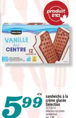 Marché Richelieu SANDWICHS À LA CRÈME GLACÉE SELECTION | SELECTION ICE CREAM SANDWICHES offer