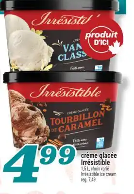 Marché Richelieu CRÈME GLACÉE IRRÉSISTIBLE | IRRÉSISTIBLE ICE CREAM offer