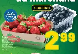Marché Richelieu FRAISES | STRAWBERRIES offer