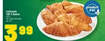 Marché Richelieu CROISSANTS 100% BEURRE | 100% BUTTER CROISSANTS offer