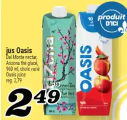 Marché Richelieu JUS OASIS | OASIS JUICE offer