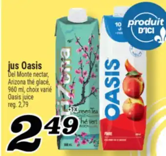 Marché Richelieu JUS OASIS | OASIS JUICE offer