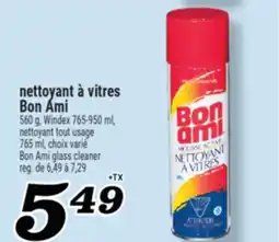 Marché Richelieu NETTOYANT À VITRES BON AMI | BON AMI GLASS CLEANER offer