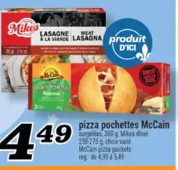 Marché Richelieu PIZZA POCHETTES MCCAIN | MCCAIN PIZZA POCKETS offer