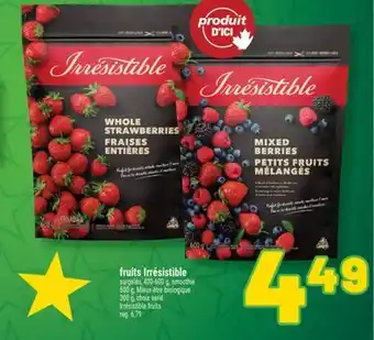 Marché Richelieu fruits Irrésistible | Irrésistible fruits offer