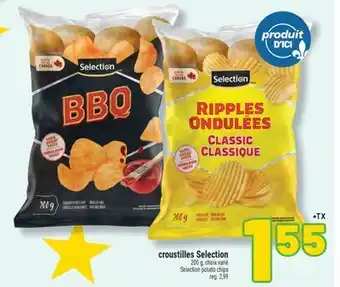 Marché Richelieu CROUSTILLES SELECTION | SELECTION POTATO CHIPS offer