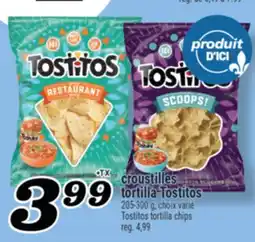Marché Richelieu CROUSTILLES TORTILLA TOSTITOS | TOSTITOS TORTILLA CHIPS offer