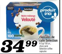 Marché Richelieu CAPSULES DE CAFÉ SELECTION | SELECTION COFFEE CAPSULES offer