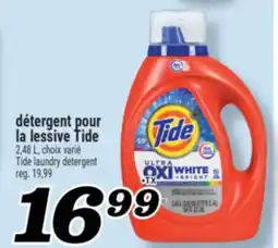 Marché Richelieu DÉTERGENT POUR LA LESSIVE TIDE | TIDE LAUNDRY DETERGENT offer