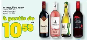 Marché Richelieu VIN ROUGE, BLANC OU ROSÉ offer
